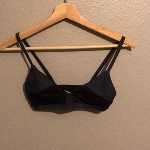 Lululemon navy blue sports bra